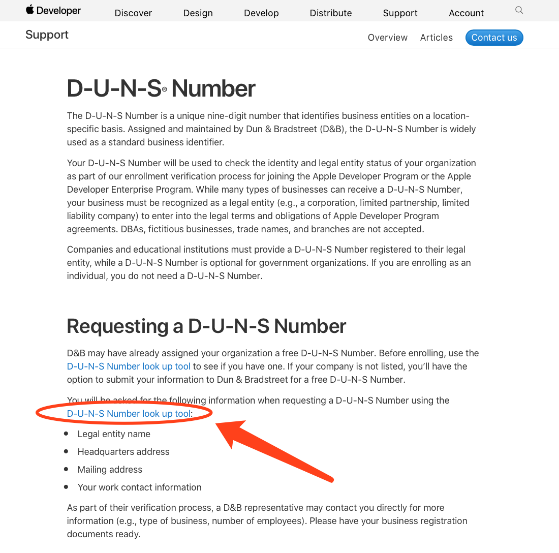 2 D-U-N-S® Number Learn More